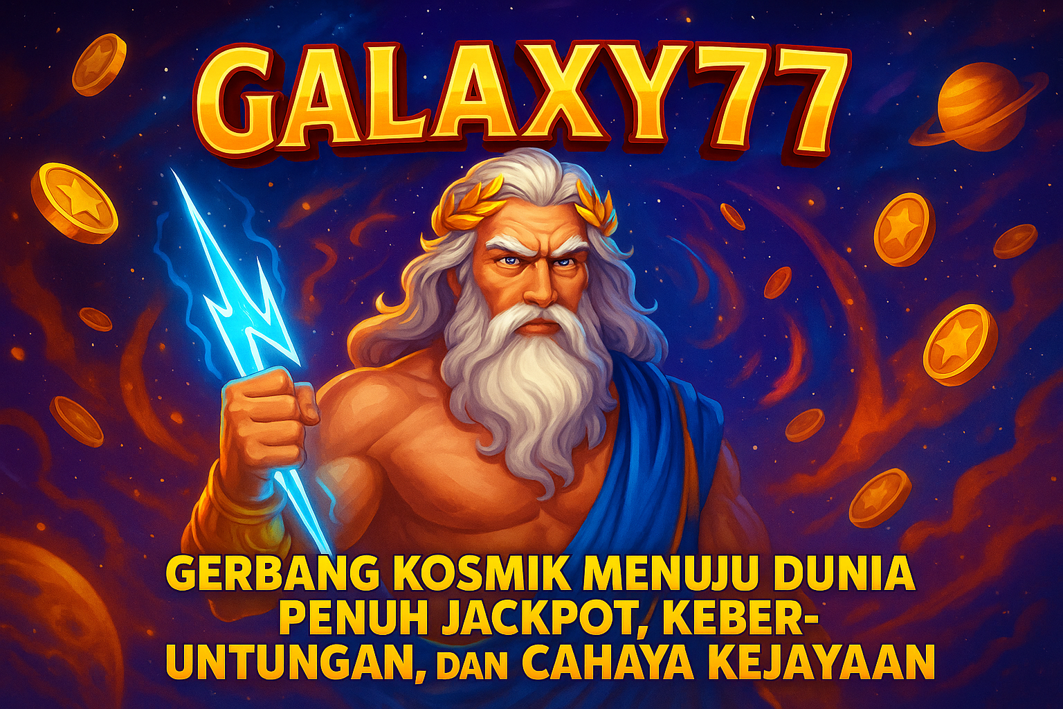Galaxy77 – Gerbang Kosmik Menuju Dunia Penuh Jackpot, Keberuntungan, dan Cahaya Kejayaan