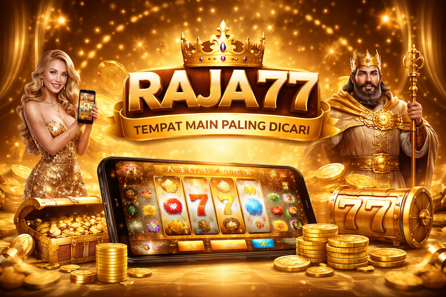 RAJA77: Tempat Main Paling Dicari karena Aksesnya Stabil